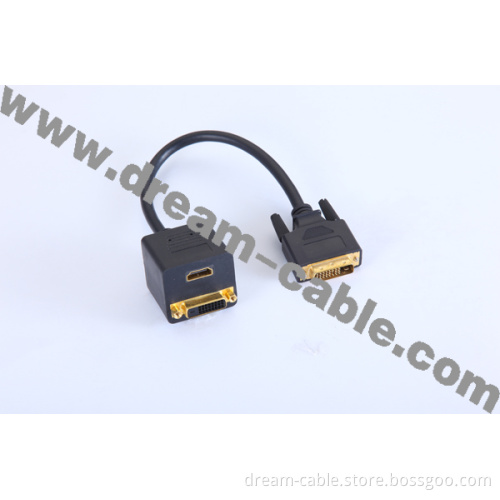 DVI Male to HDMI Female Adapter Cable (YTX30)